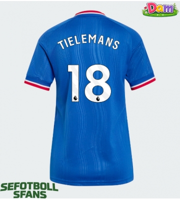 Manchester United Youri Tielemans #18 Bortatröja Kvinnor 2026-27 Kortärmad